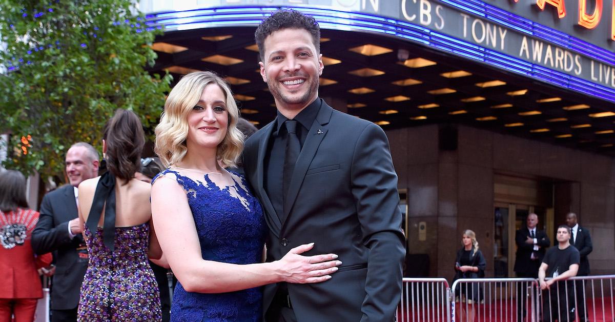 2017 Tony Awards at Radio City Music Hall accompanied by his wife