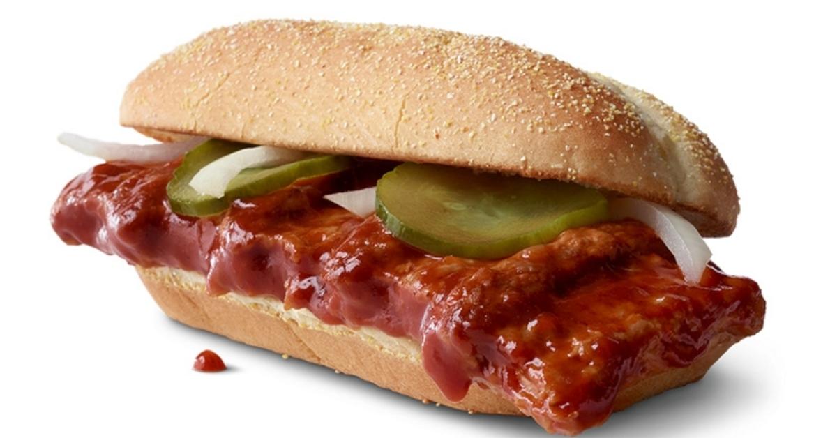 mcdonalds mcrib