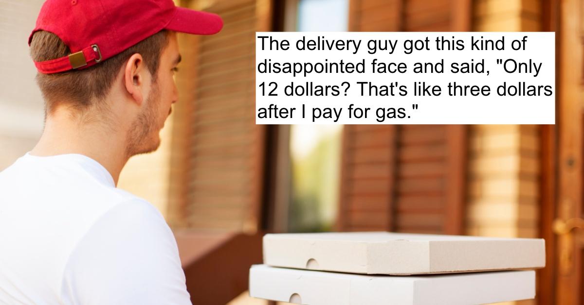 Man Rescinded His Tip After the Pizza Delivery Guy Complained About It