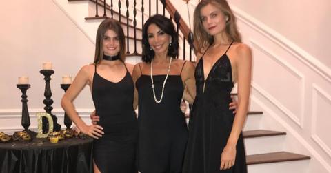 Danielle Staub with her daughters, Christine and Jillian