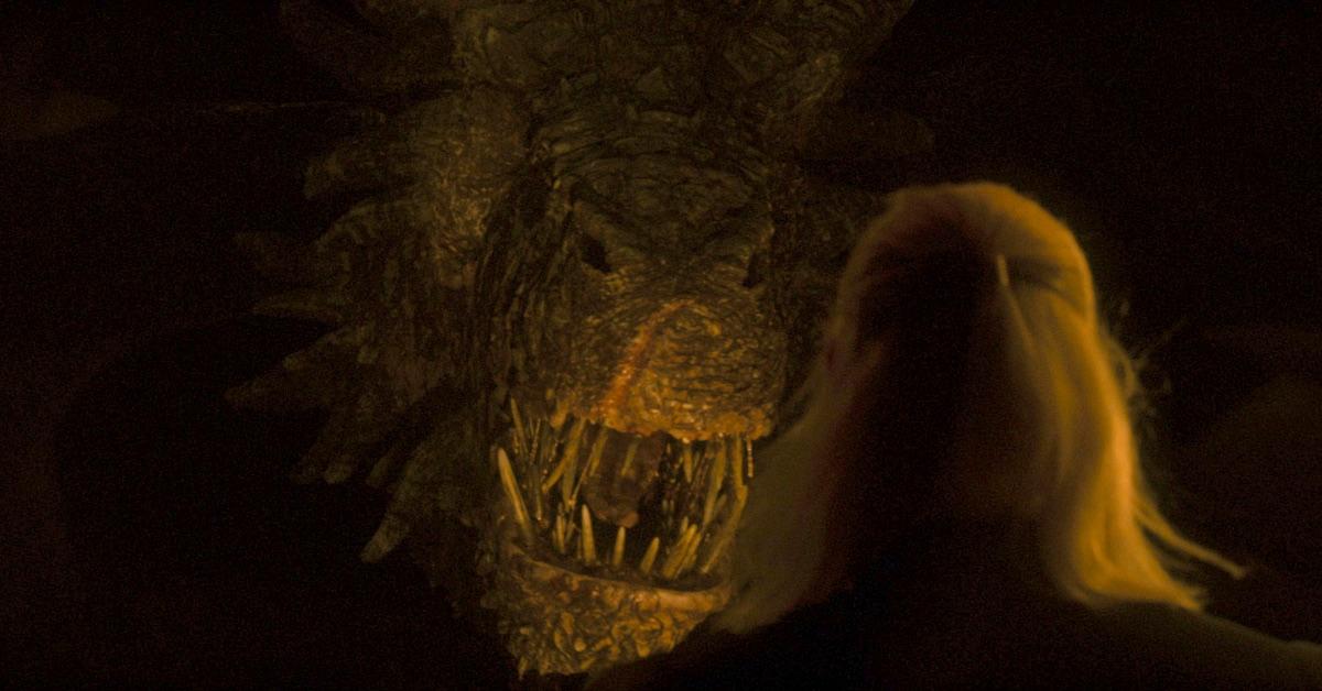 Vermithor in the Season 1 finale of 'House of the Dragon.'