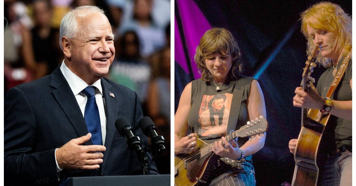 Tim Walz Is No Stranger to an Indigo Girls Concert