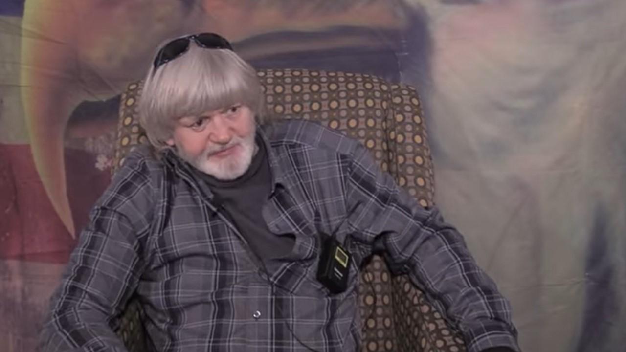 Billy Jack Haynes doing an interview on Nov. 29, 2019, about his fight with Barry Windham