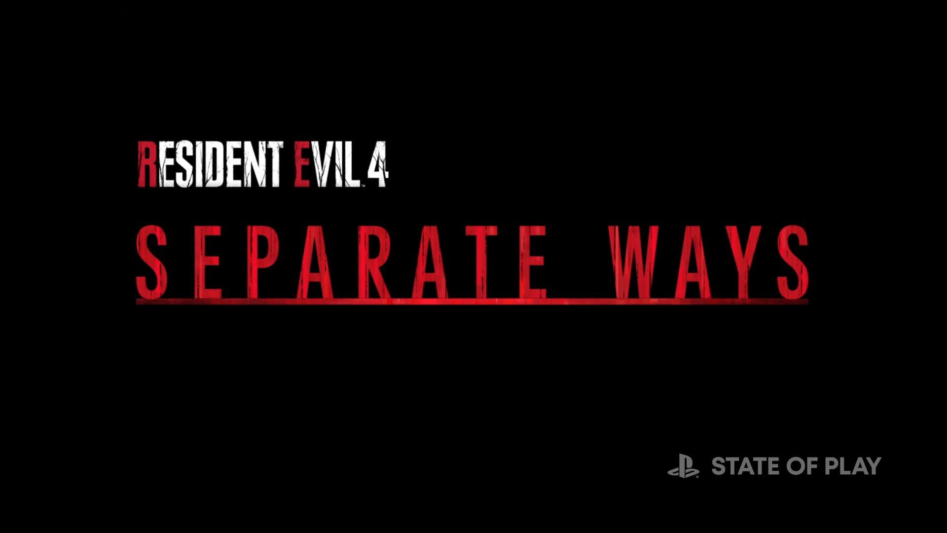 RESIDENT EVIL 4: REMAKE  SEPARATE WAYS DLC COMING SOON!? 