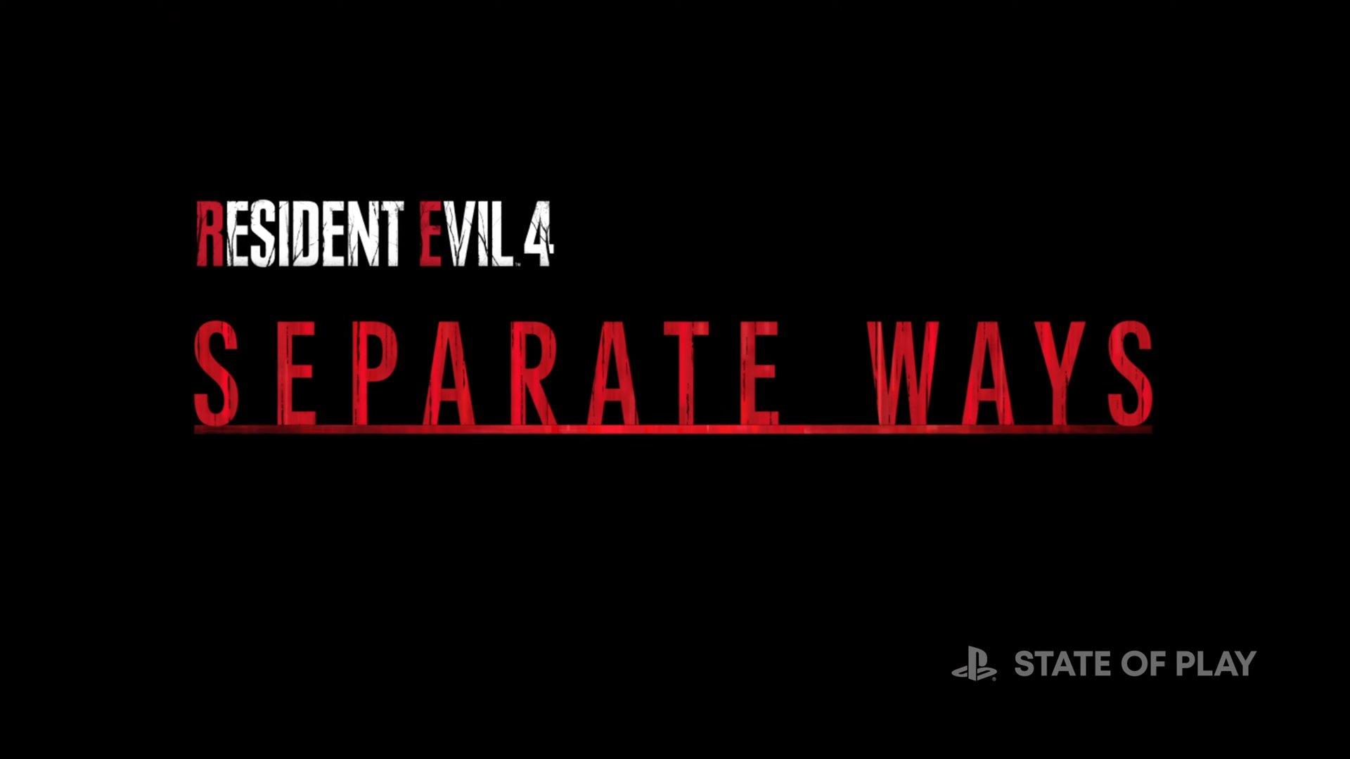 Remake of Resident Evil 4 receives story-based DLC with Separate Ways on  all platforms today - Saving Content