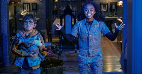 Alex and Yasmin in 'Nightbooks'