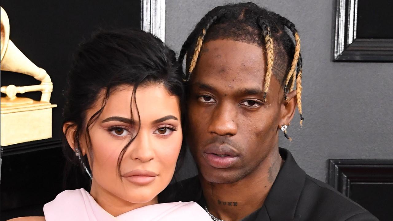 Kylie Jenner et Travis Scott à la 61e cérémonie annuelle des GRAMMY Awards au Staples Center le 10 février 2019