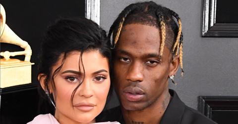 Kylie Jenner and Travis Scott at the 61st Annual GRAMMY Awards at Staples Center on Feb. 10, 2019