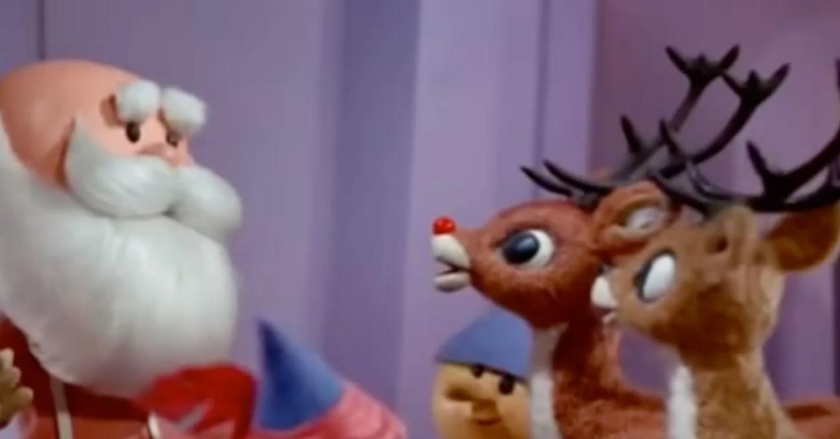 A scene from NBC Christmas classic 'Rudolf the Red-Nosed Reindeer'