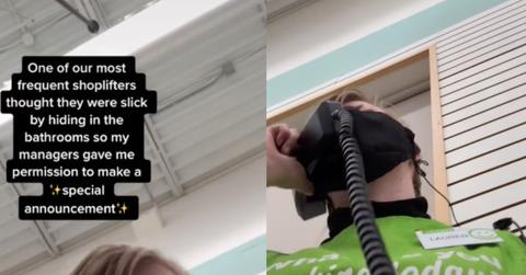 "You Will Not Be Leaving Tonight" — Employee Calls Out Shoplifter Over Store Loudspeaker After They Tried to Hide In Bathroom