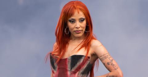 Doja Cat performs during day three of Wireless Festival 2024.