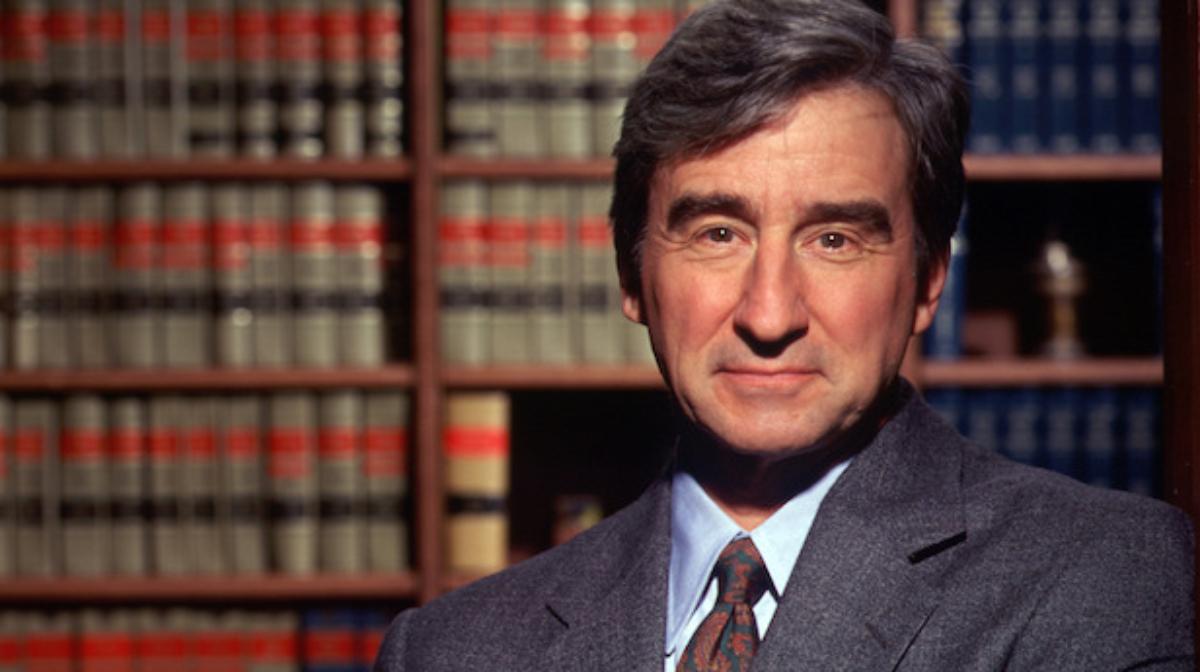 Sam Waterston as Jack McCoy on 'Law & Order'