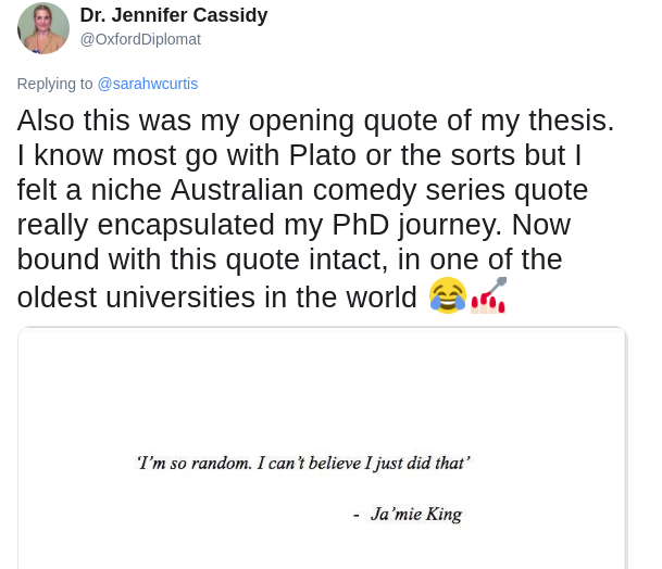 Woman Shoots Maternity Photos for Her PhD Thesis and Twitter's Dying