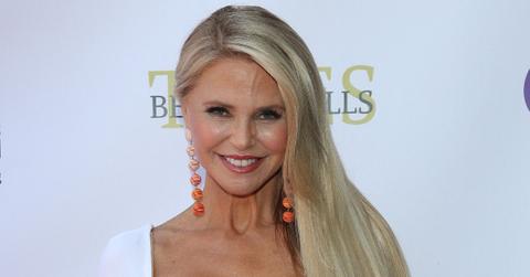 Christie Brinkley smiling for a press photo