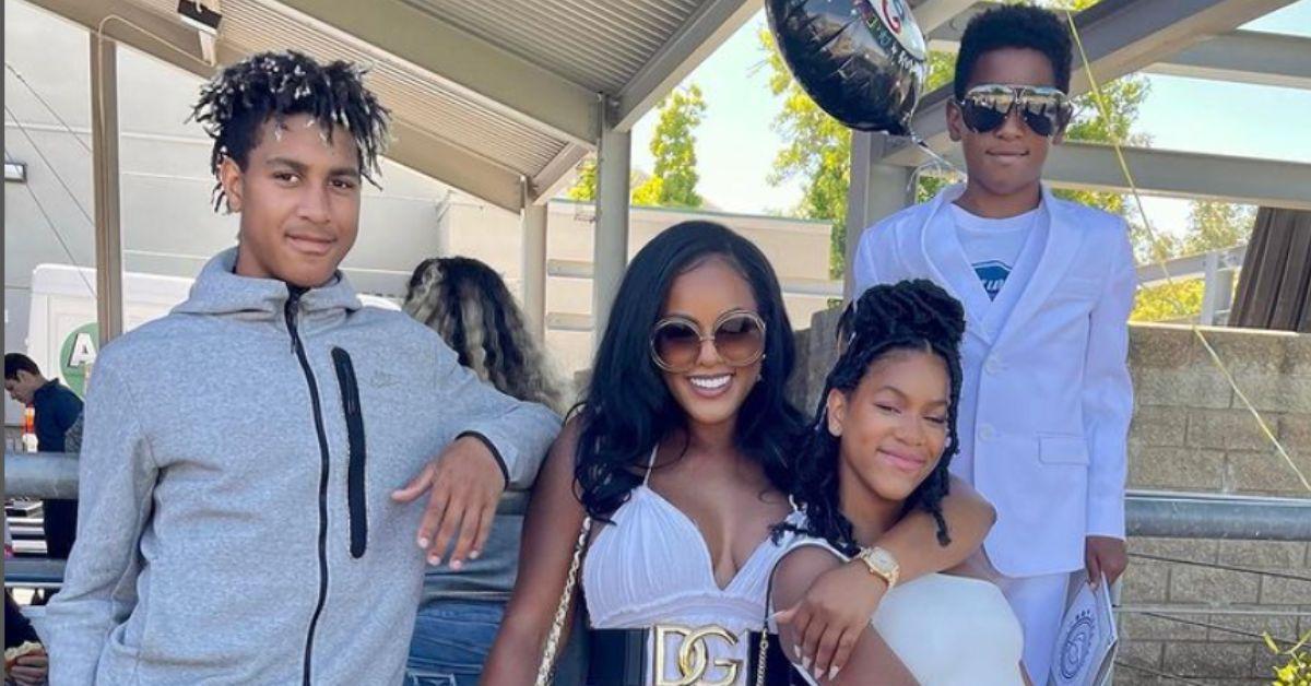 Malaysia Pargo Children Meet 'Basketball Wives' Star's Kids