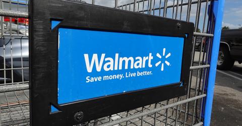 Walmart shopping cart