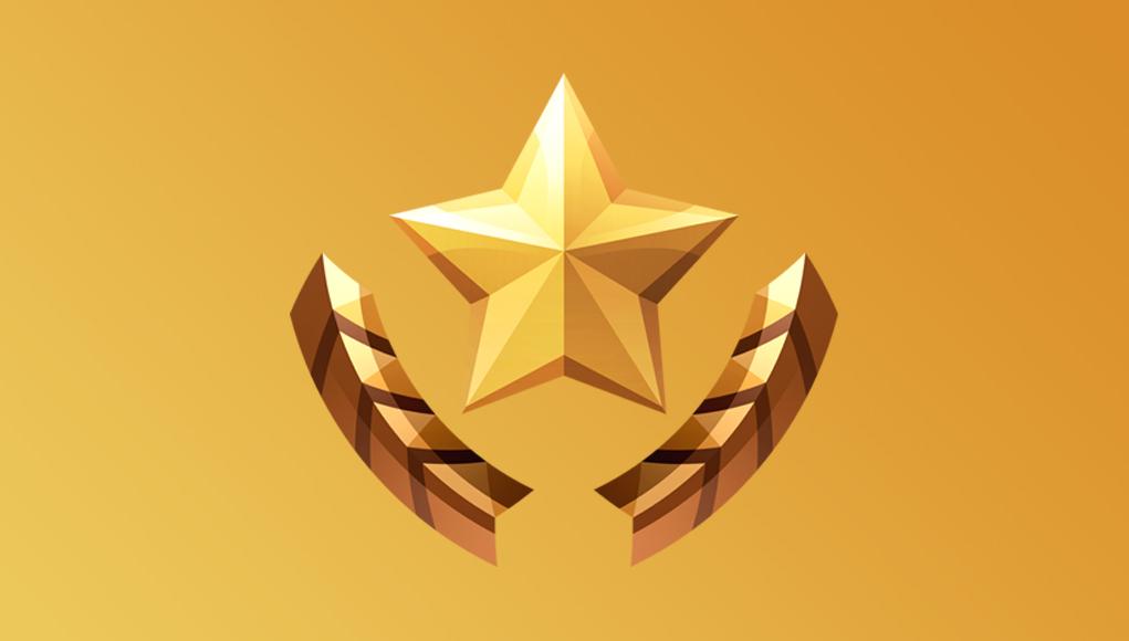 A Fortnite Battle Star.