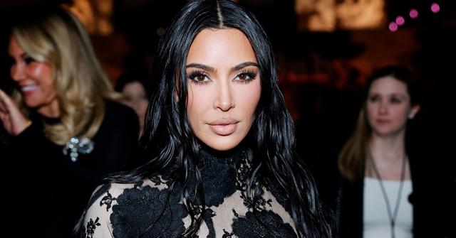 Kim Kardashian attends 2023 Baby2Baby Gala