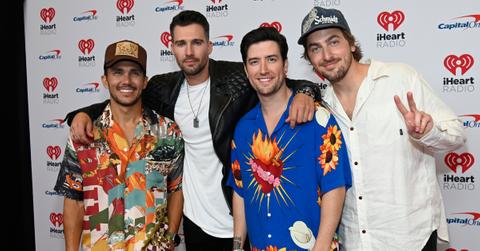Big Time Rush at the 2022 iHeart Radio Music Festival