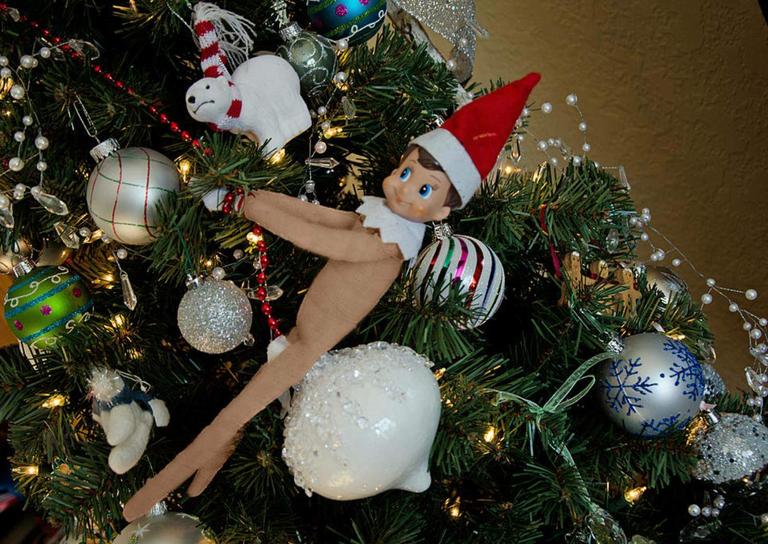 This Is Why You Don't Leave Dad Alone With The Elf On A Shelf