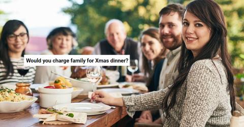 christmas lunch cover