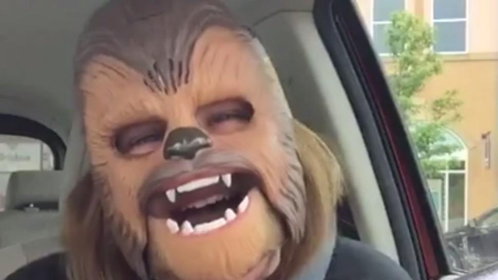 Chewbacca Mask Mom