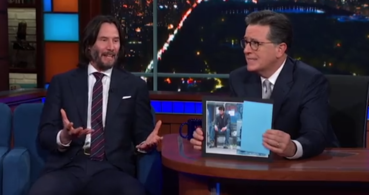 Keanu Reeves Finally Revealed What He Was Thinking In The Famous 'Sad  Keanu' Meme (VIDEO) - Narcity