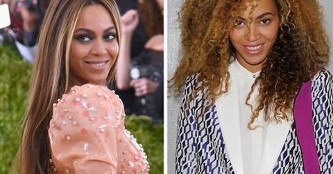 beyonce natural hair