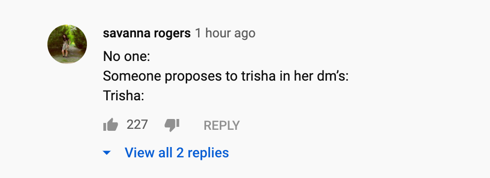 trisha paytas youtube