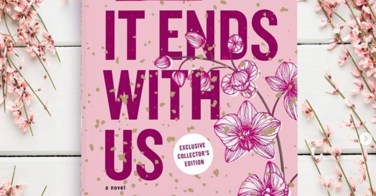 Exclusive collector's edition cover of It Ends With Us book