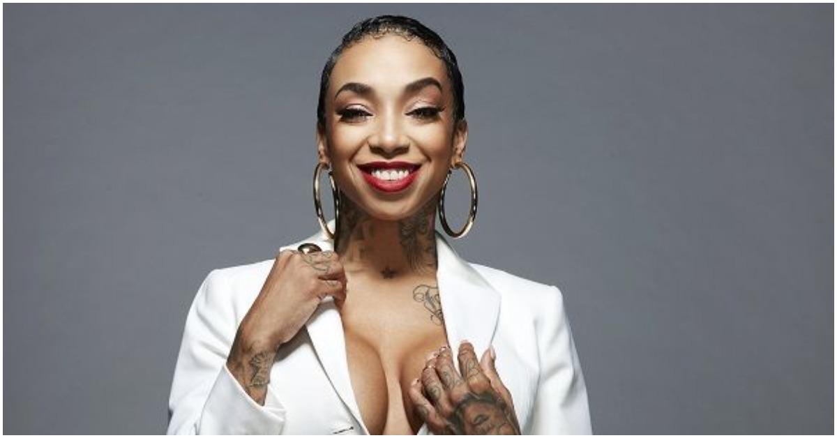 'Black Ink Crew' star Sky smiling in a promotional photo.