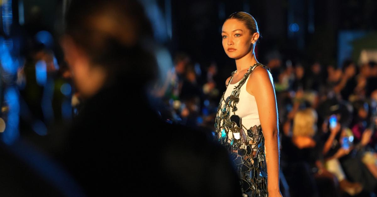 Gigi Hadid walks the runway during 'Vogue' World: New York on Sept. 12, 2022 in New York City