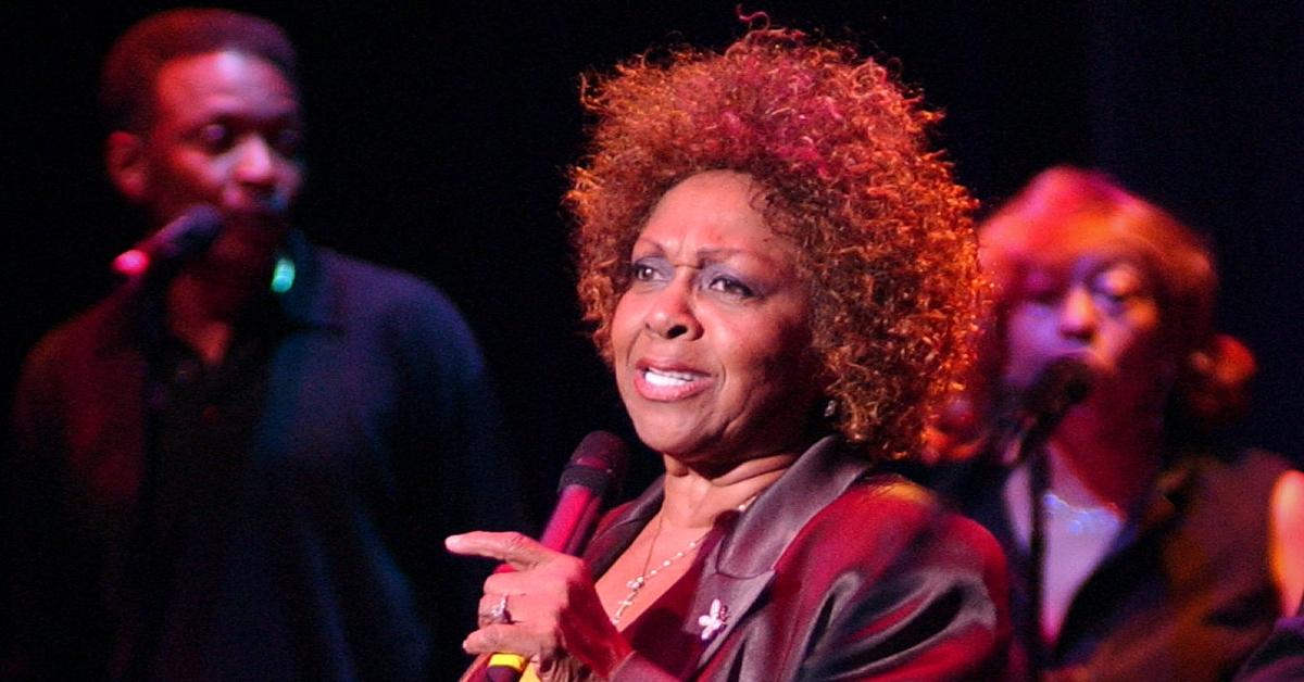 Cissy Houston sings at the Sam Cooke tribute concert in November 2005