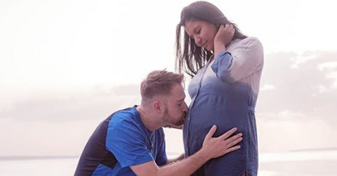 paul and karine on day fiance still married