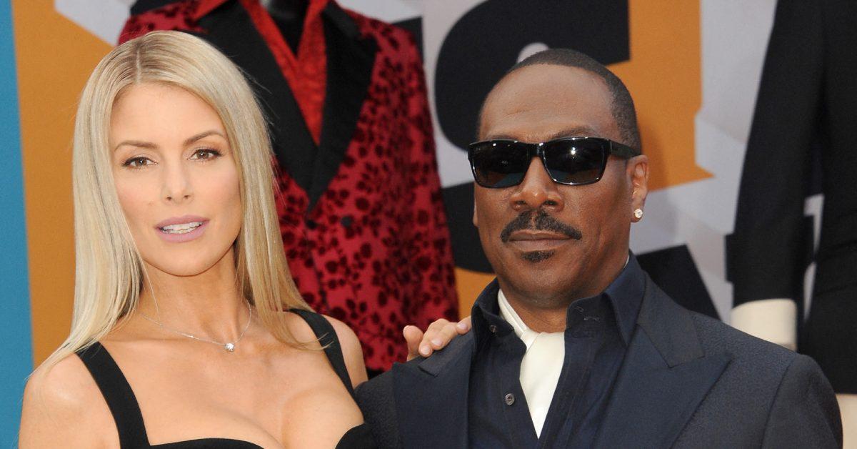 Eddie Murphy and Paige Butcher in 2019.