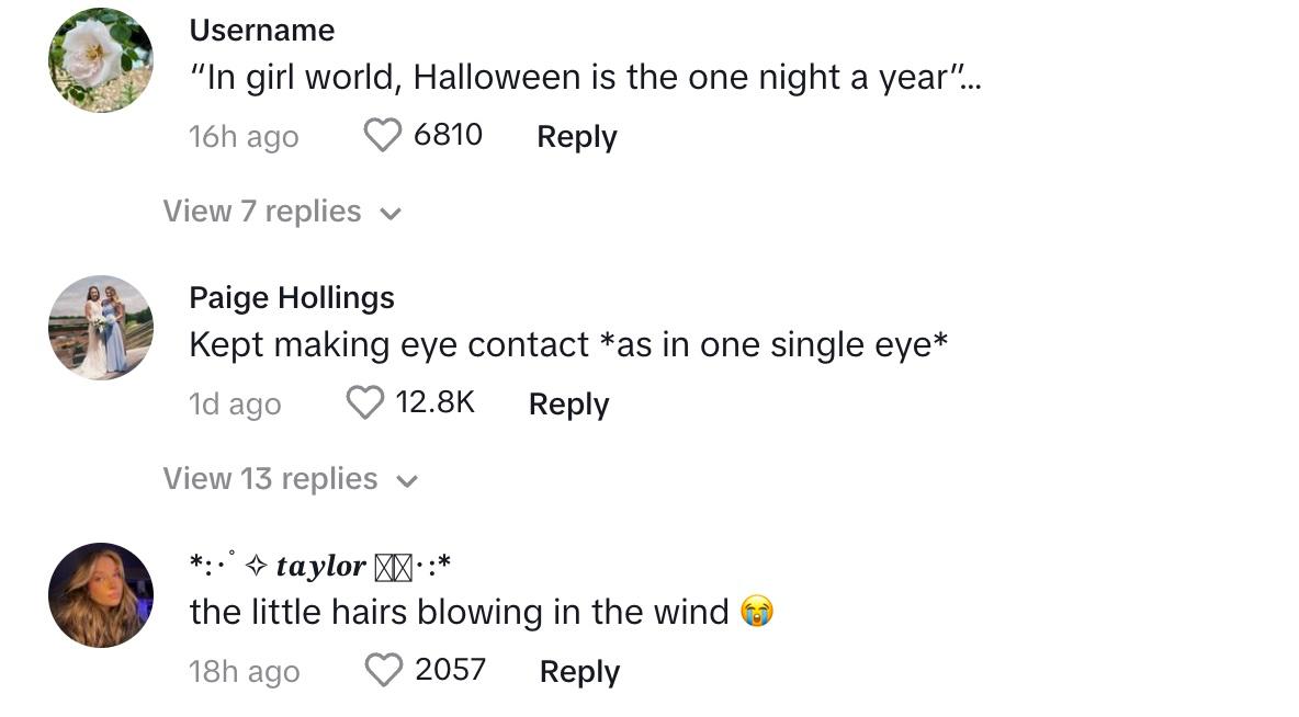 Girl takes Uber in Halloween costume comments