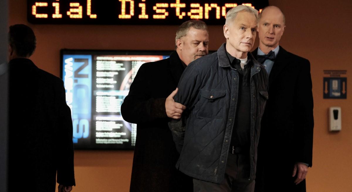 Gibbs being arrested on 'NCIS'