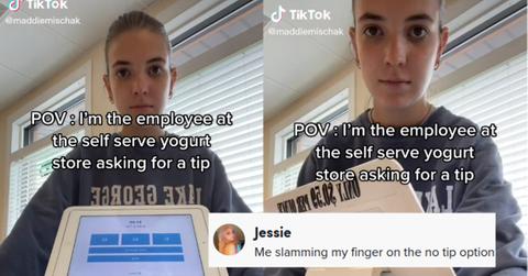 TikToker No Tipping iPads