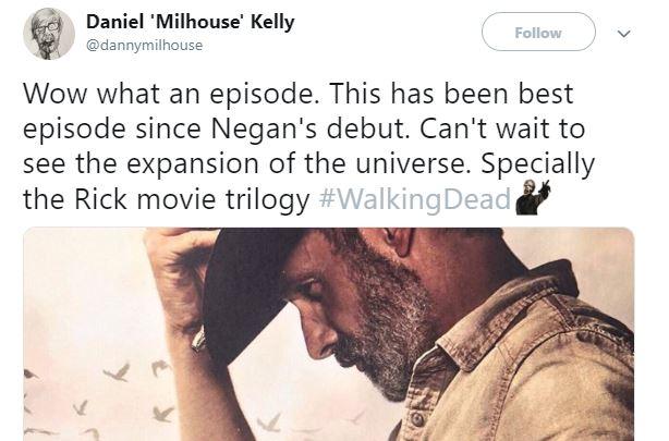 walking dead movie tweet