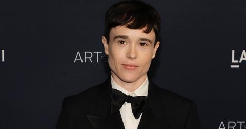Elliot Page at the 11th Annual LACMA Art + Film Gala at Los Angeles County Museum of Art on November 5, 2022 in Los Angele