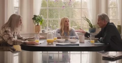 Diane Keaton, Emma Roberts and Richard Gere in 'Maybe I Do'