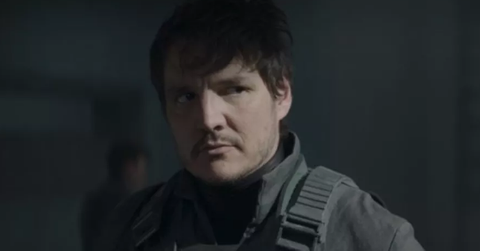 Pedro Pascal as Din Djarin in 'The Mandalorian'