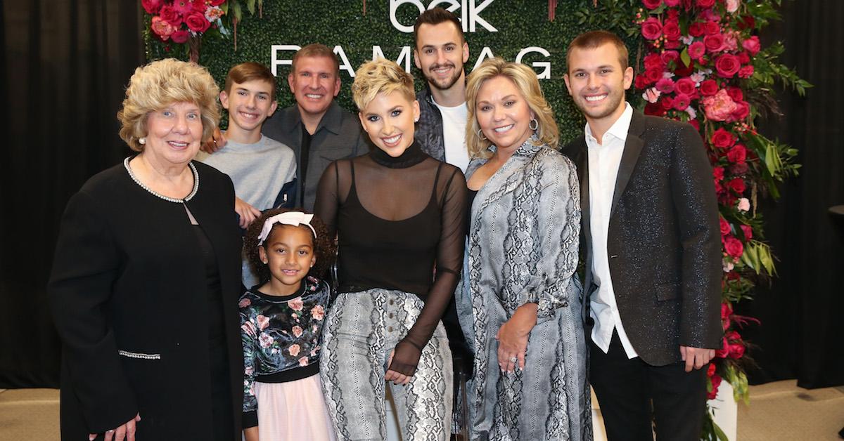 Grayson Chrisley and his family