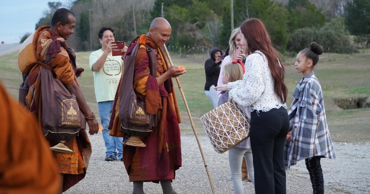 Monks Are Walking to DC to Spread an Important Message