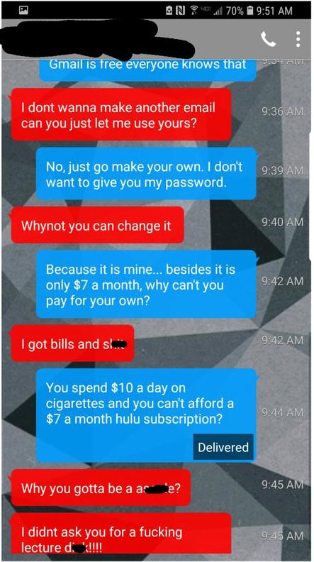 Choosing beggars