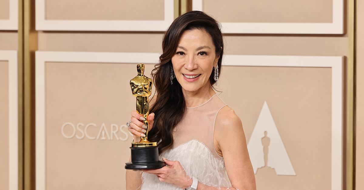 Michelle Yeoh won the Oscar for Best Actress