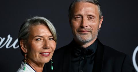 Hanne Jacobsen and Mads Mikkelsen wearing Chopard attend the "Chopard Loves Cinema" Gala Dinner
