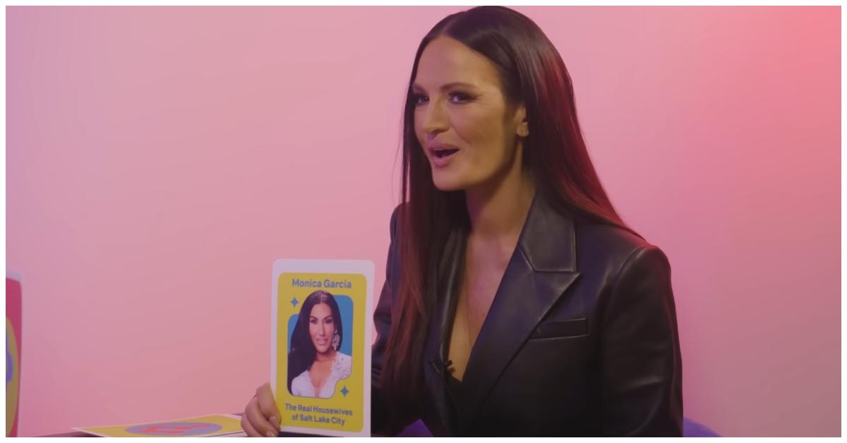 Lisa Barlow holding a photo of Monica Garcia