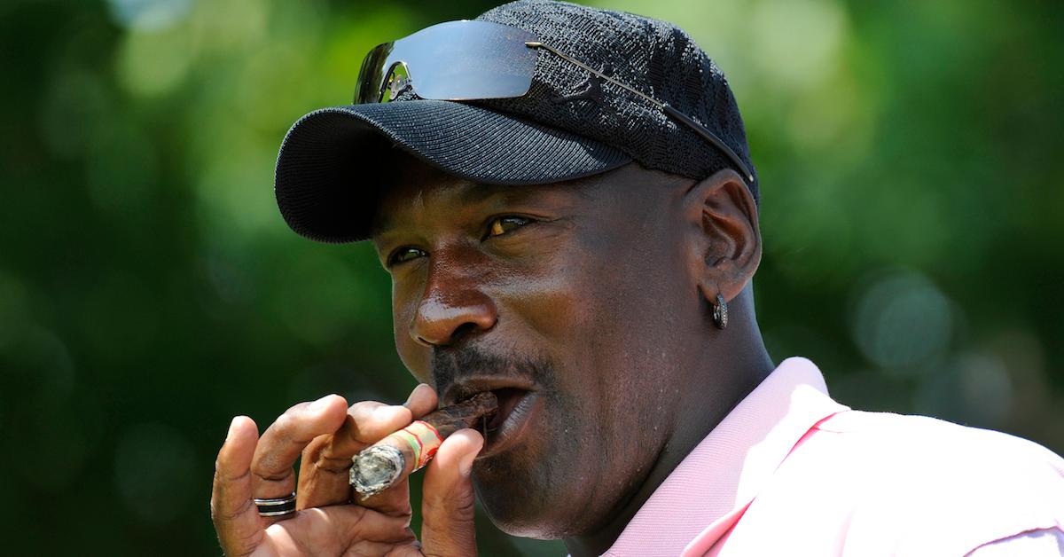 Michael Jordan Used to Smoke a Cigar Before Every Home Game