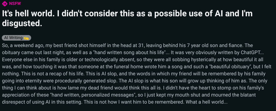 funeral home ai song